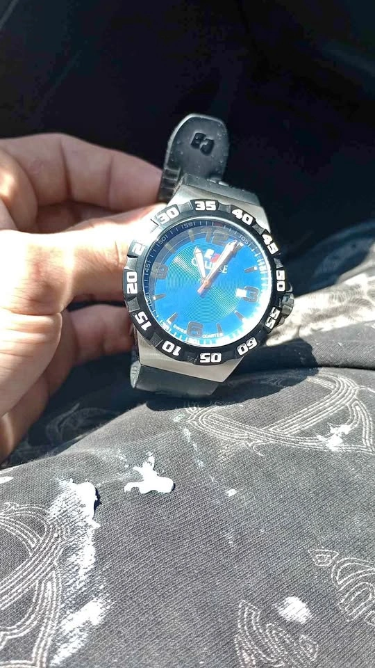 Calibre Men's Sport Watch blue dial lancer