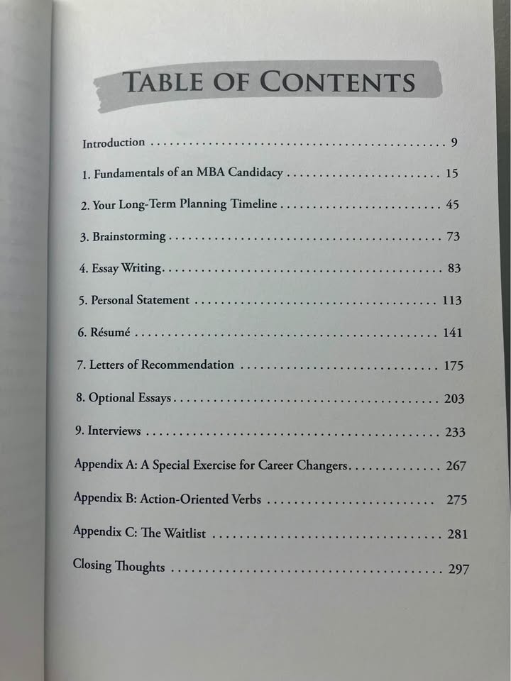 MBA Admissions Guide - 300 Pages - photo 4