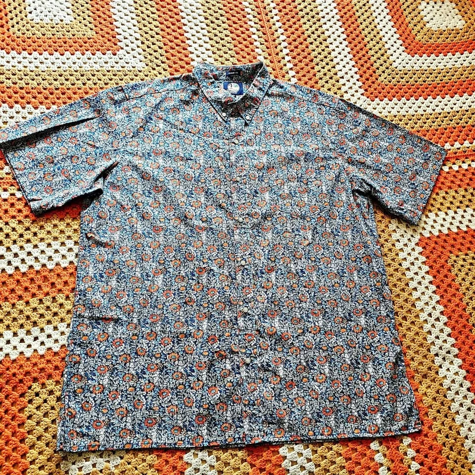 3XL 90s Mens Reyn Spooner Floral Hawaiian Shirt Made in Korea - photo 2