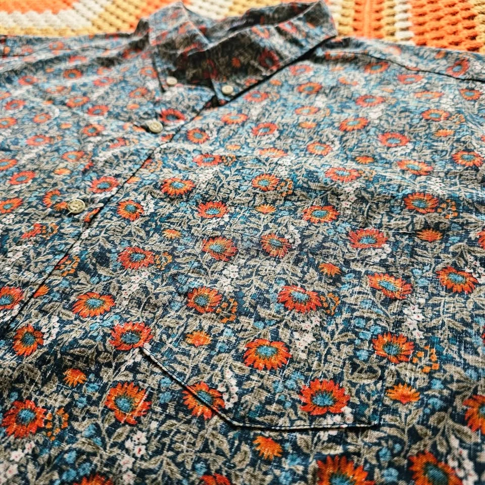 3XL 90s Mens Reyn Spooner Floral Hawaiian Shirt Made in Korea - photo 4