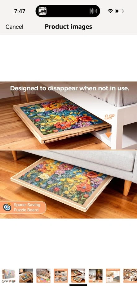 New- 1500 pc Puzzle board - photo 3