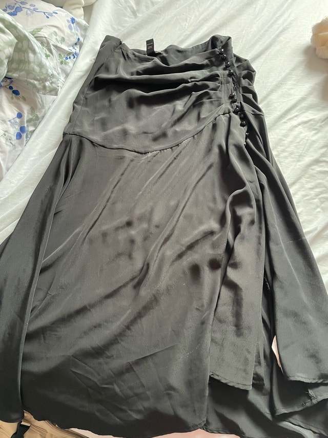Black Midi Skirt
