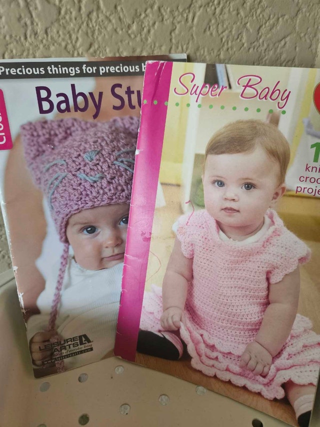 Leisure Arts and Red Heart Crochet Baby Patterns