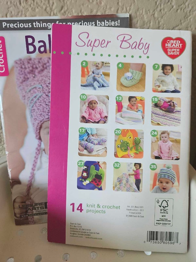 Leisure Arts and Red Heart Crochet Baby Patterns - photo 2