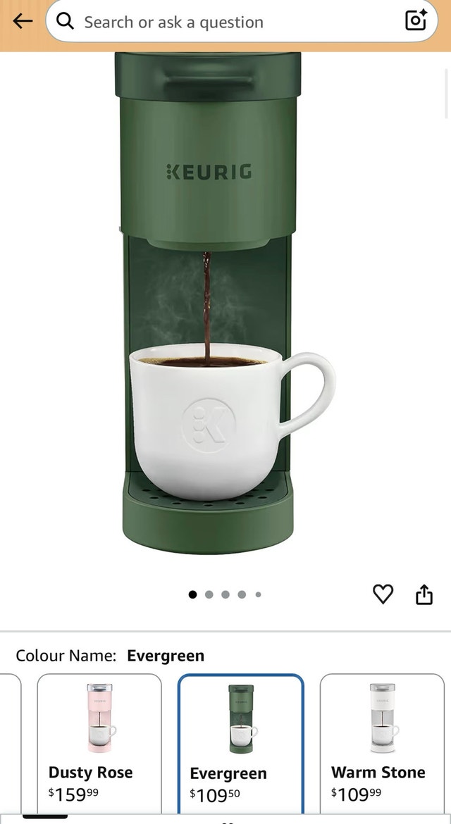 Keurig K-Mini Single Serve Coffee Maker