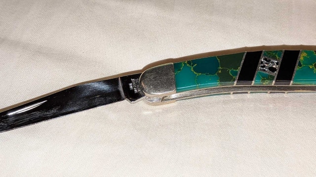 Rare Collectible: Case Exotic Arizona Jade Tiny Muskrat knife - photo 2