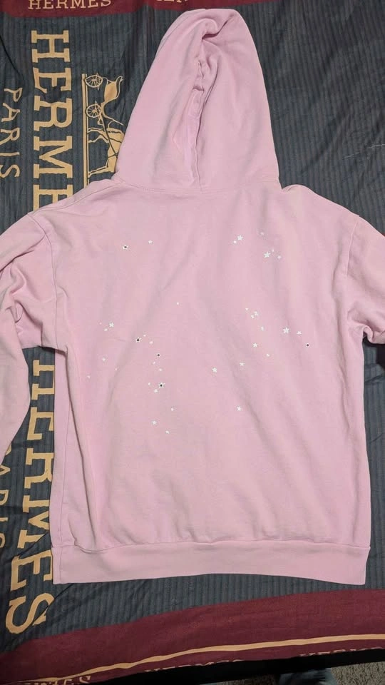 Pink Sp5der Atlanta Hoodie - photo 2