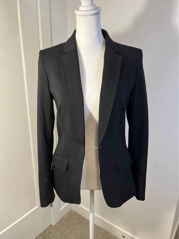 H&M Classic Black Women's Blazer - Size 4 - photo 2