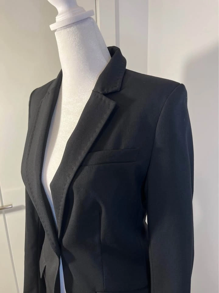 H&M Classic Black Women's Blazer - Size 4 - photo 3