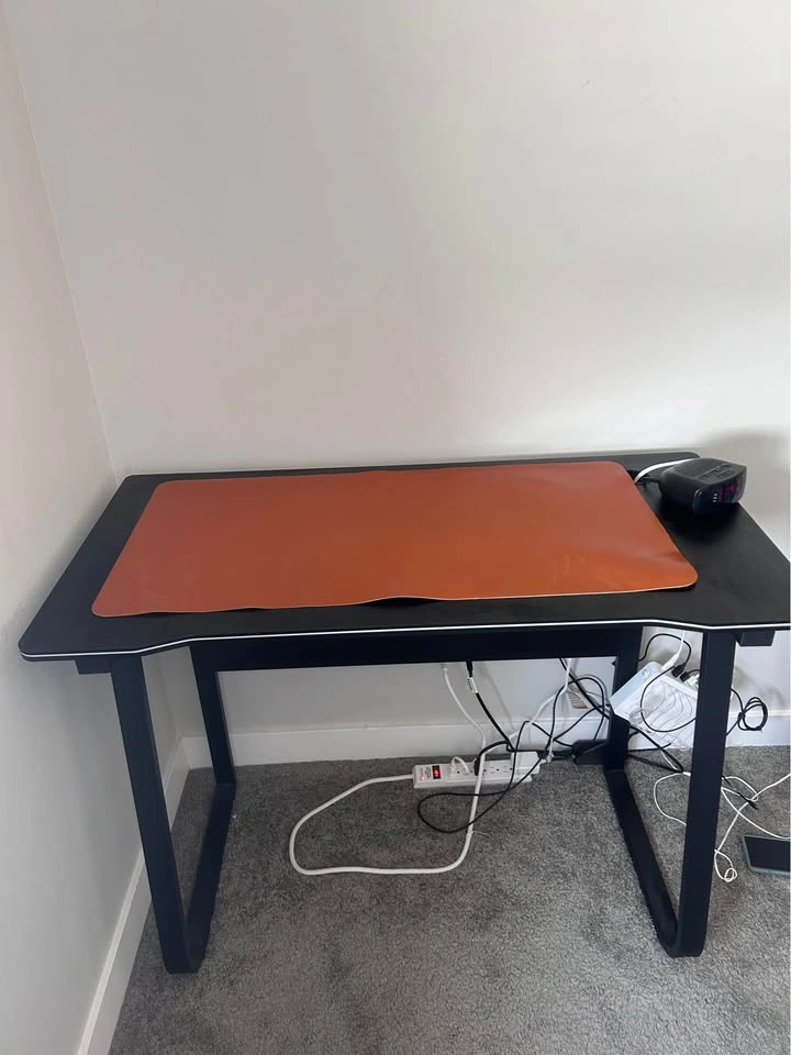 Sleek Black Gaming / Study Desk - photo 4