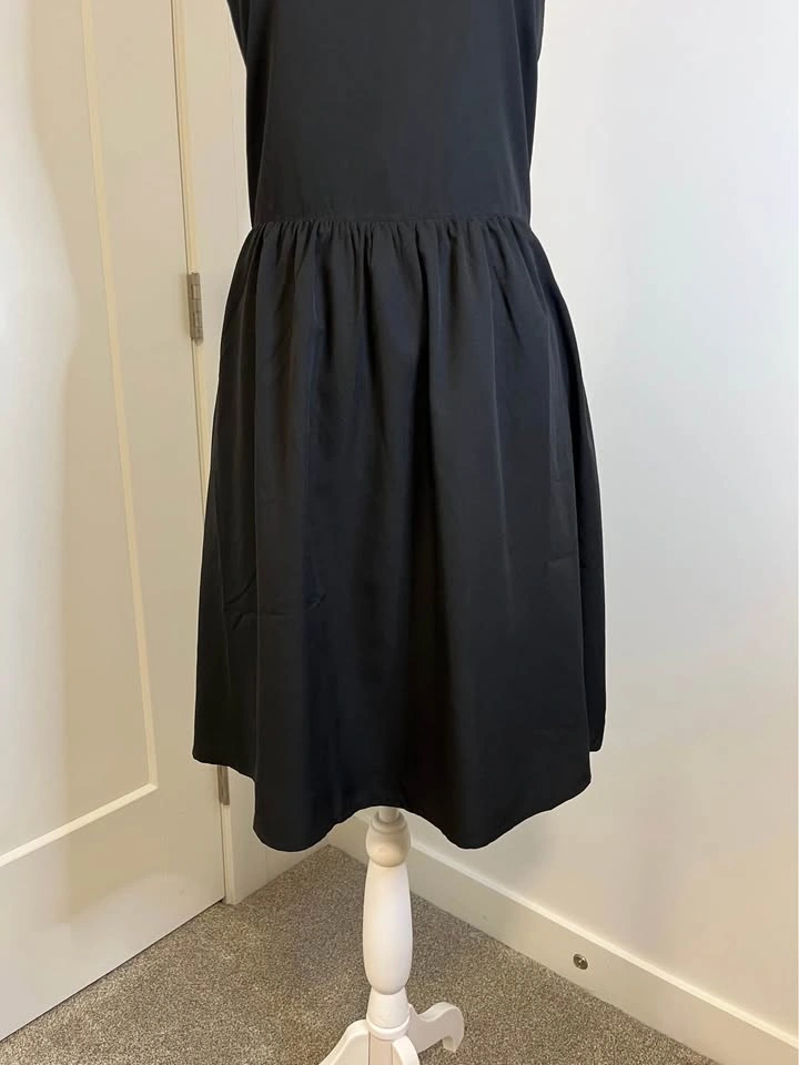 PIECES Sleeveless Zip-Up Black Dress - photo 5