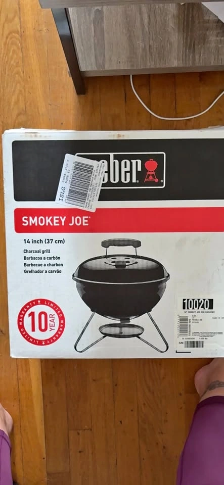 Weber Smokey Joe 14 inch Charcoal Grill