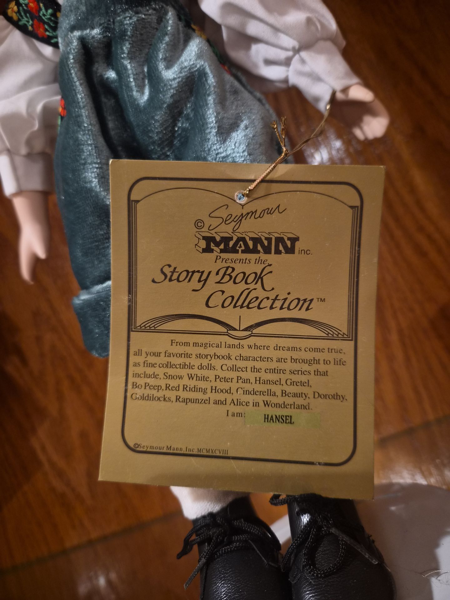 PORCELAIN SEYMOUR MANN HANSEL AND GRETEL DOLLS - photo 4