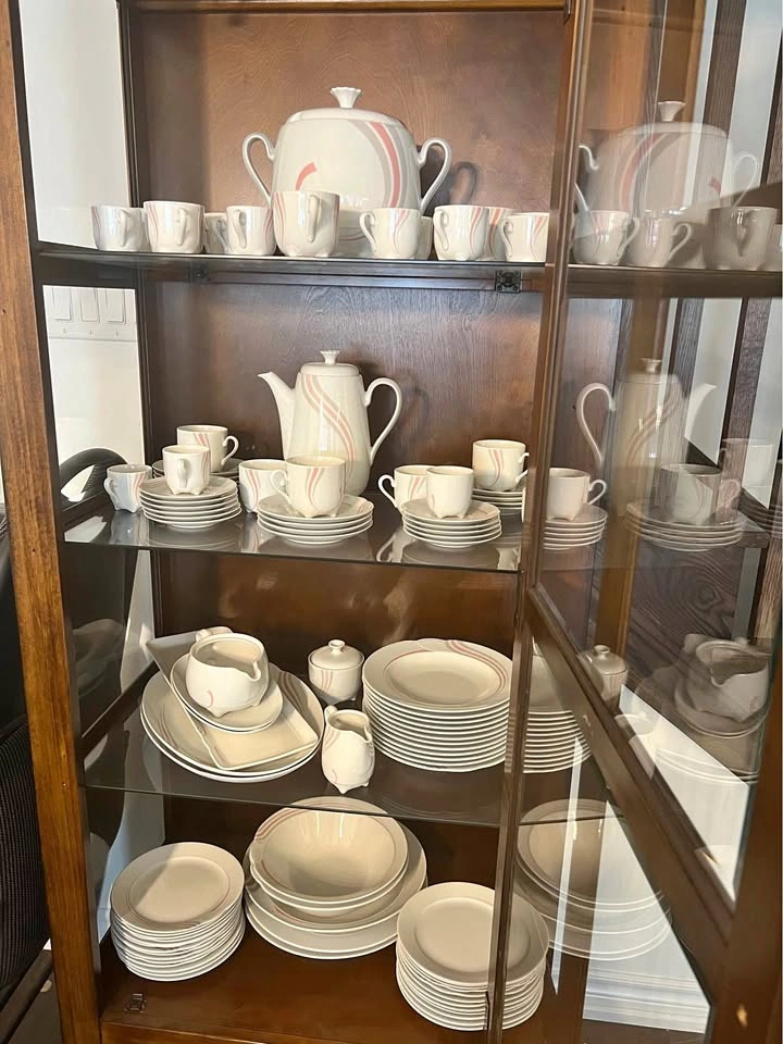 Vintage Schirnding Bavaria German Porcelain Dinnerware Set