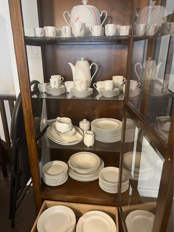 Vintage Schirnding Bavaria German Porcelain Dinnerware Set - photo 2