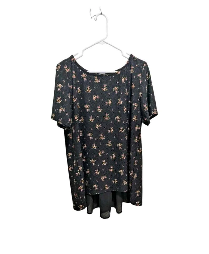 1X Kim & Cami split back top