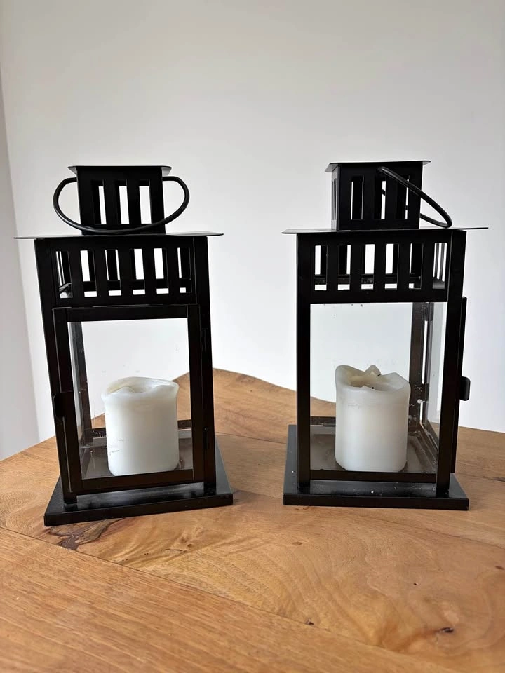 Decor Lanterns, Candle holders - $40 for both + candles