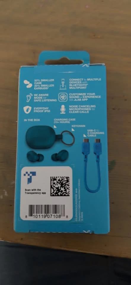 JLab JBuds Mini True Wireless Earbuds Aqua Marine - photo 2
