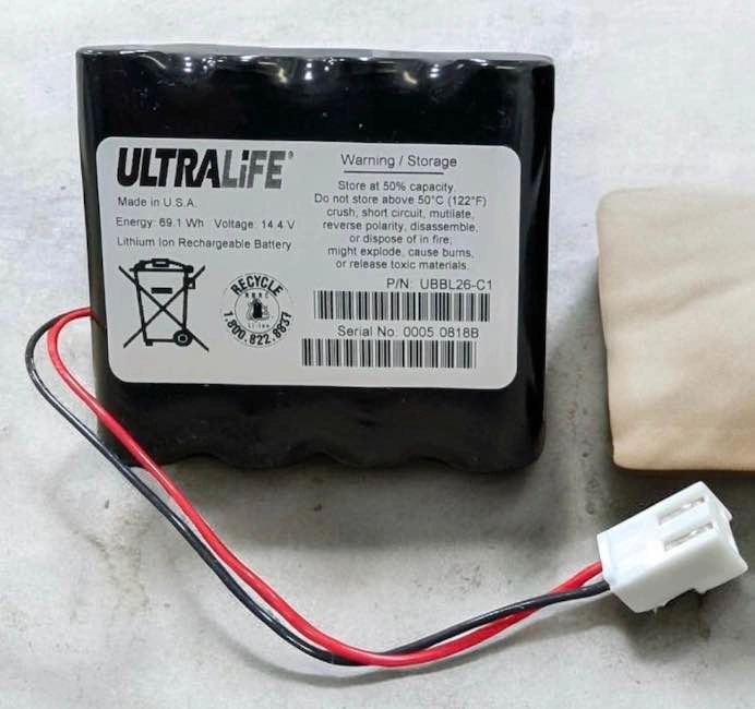 2x Ultralife UBBL26-C1 Lithium Ion Rechargeable Batteries New - photo 2