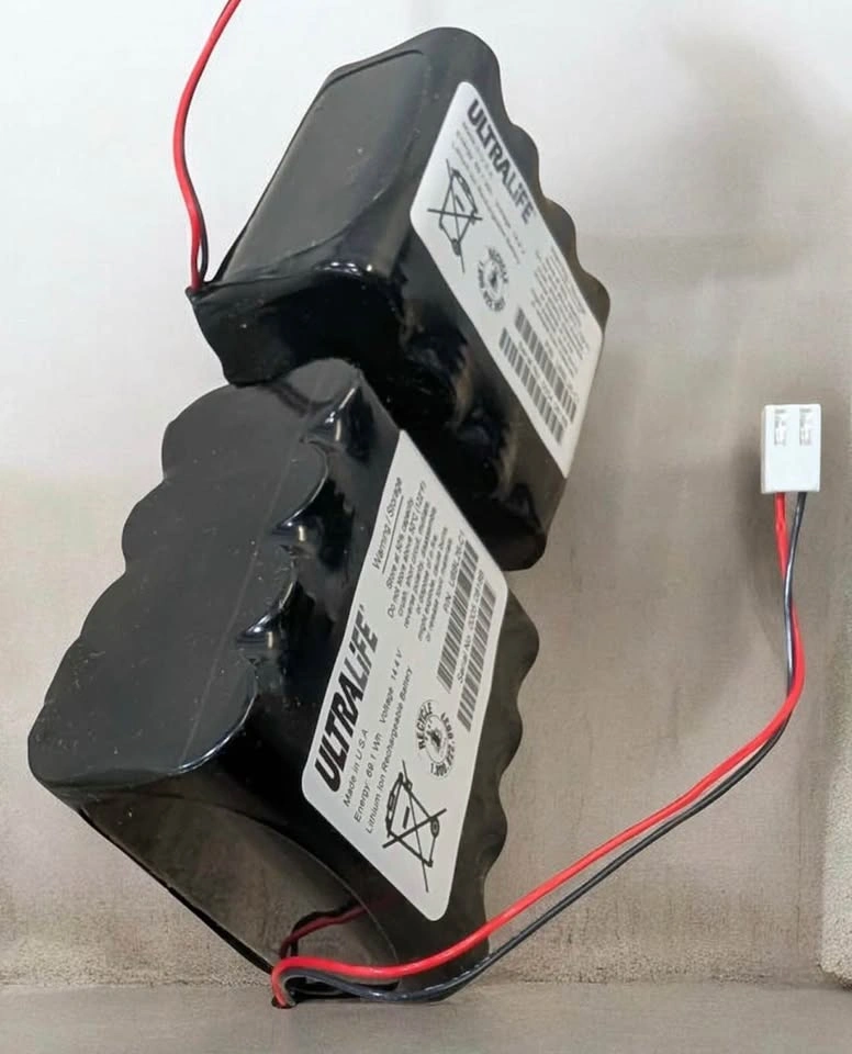 2x Ultralife UBBL26-C1 Lithium Ion Rechargeable Batteries New - photo 3