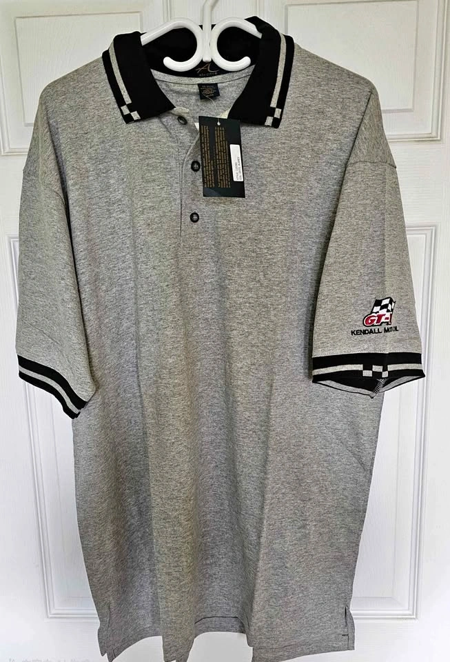 NWT Vintage Ash City x Kendall Motor Oil GT-1 Polo - Size XL