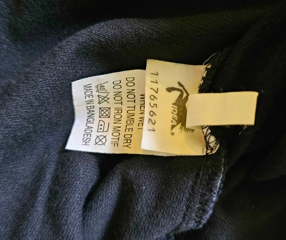 NWOT Vintage Scuderia Ferrari Black Cotton Polo Shirt - Size L - photo 4