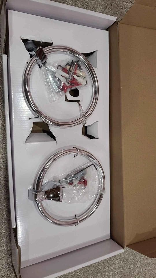 Moen Adler Chrome Towel Rings - Set of 2 - photo 4