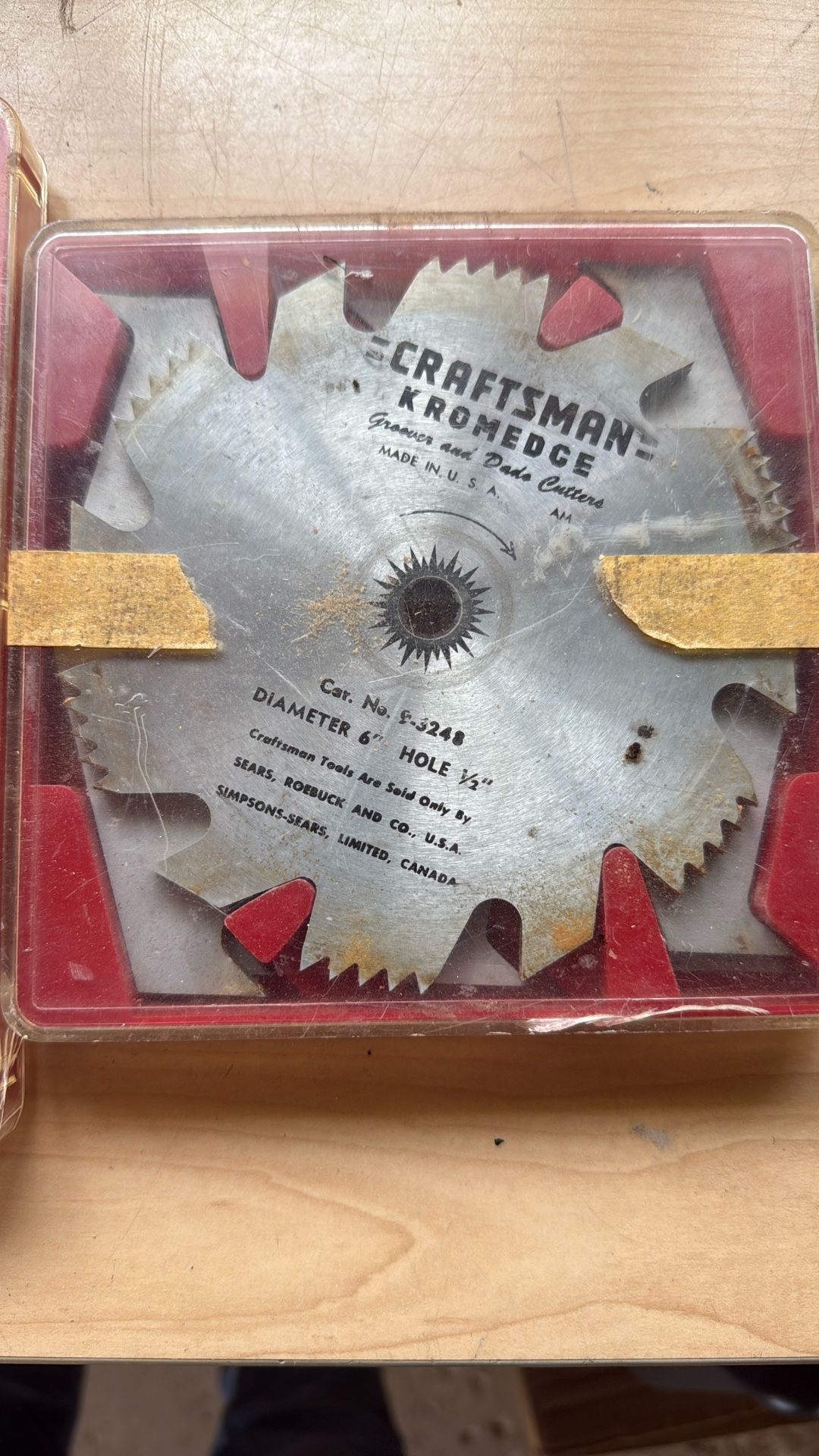 Craftsman 8in And 6in DADO Set - photo 2