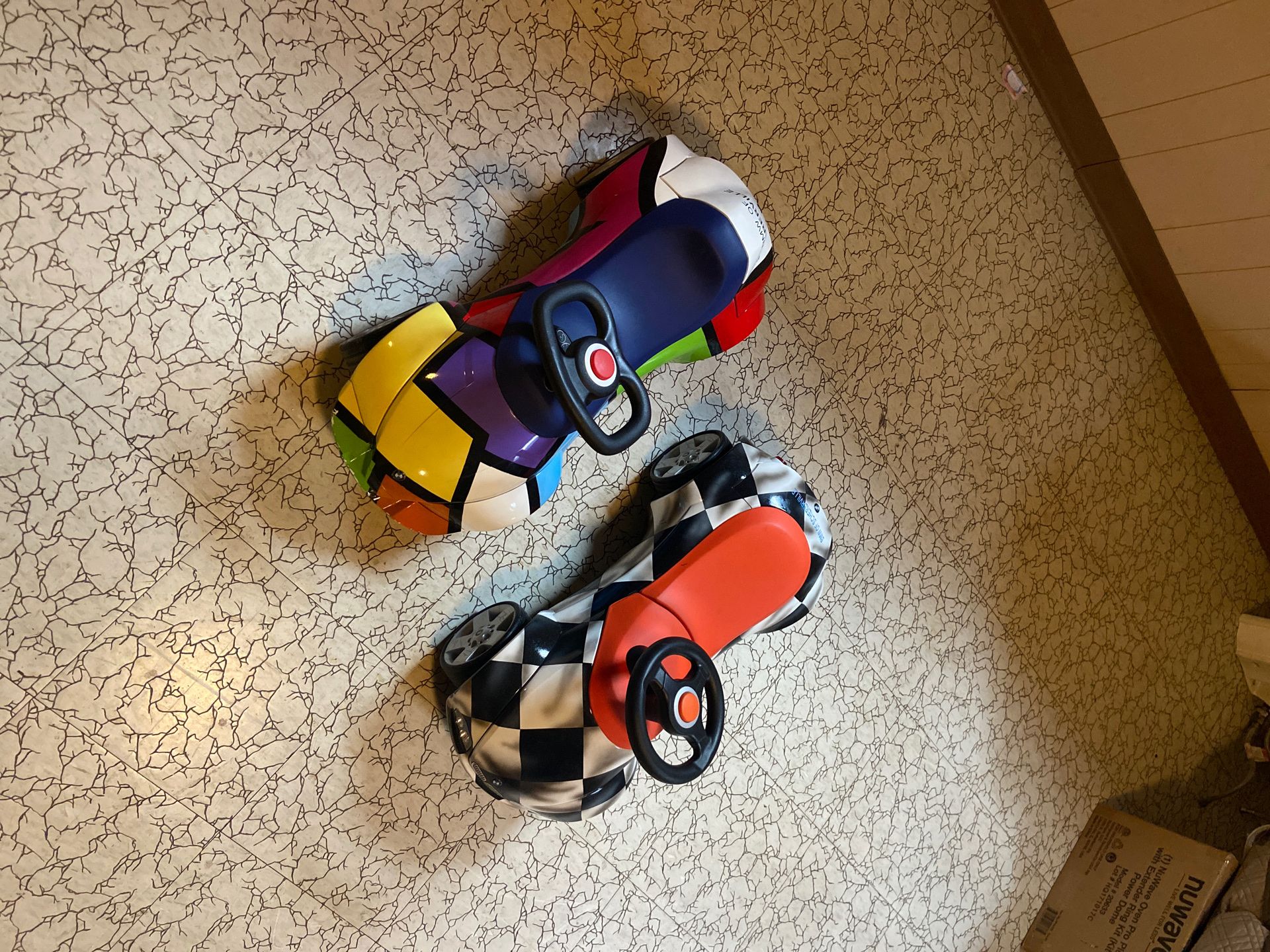 BMW kids baby racer ride along