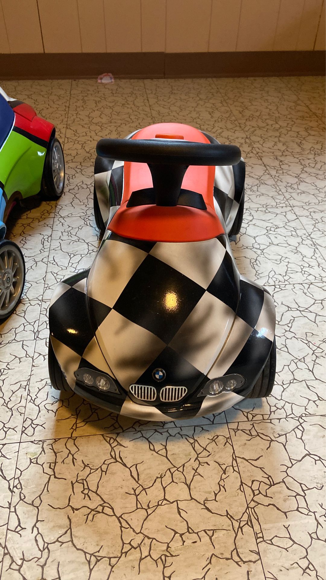 BMW kids baby racer ride along - photo 2