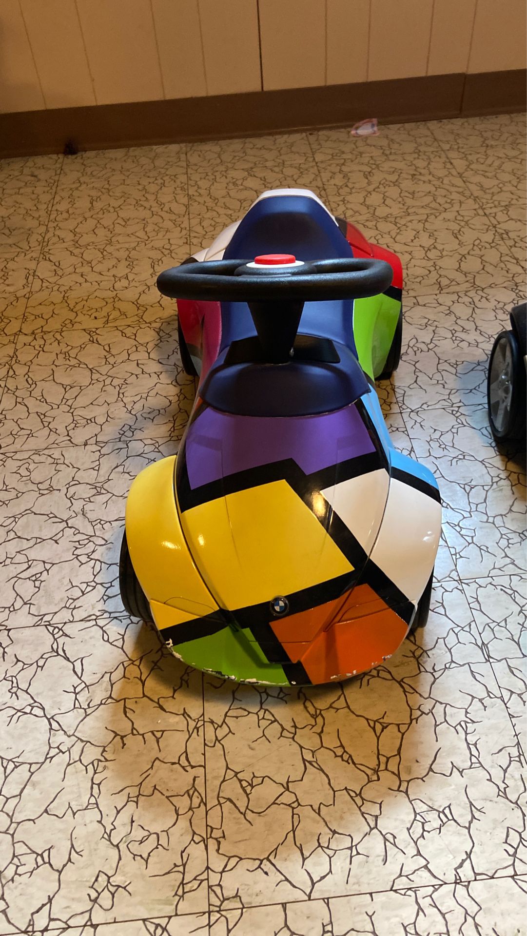 BMW kids baby racer ride along - photo 3