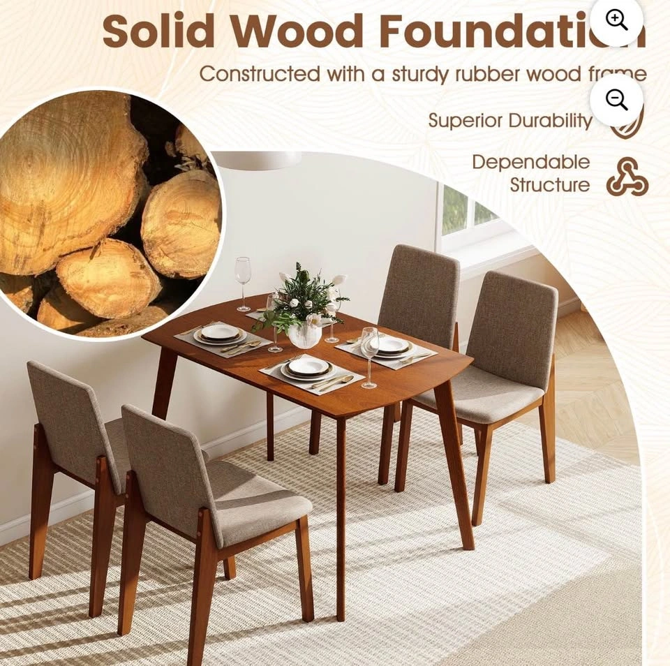 Dinning table and chairs (set of 4 chairs) - photo 3