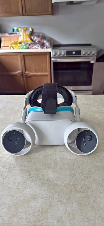 Meta Quest 2 with New Head Strap and Facial Interface
