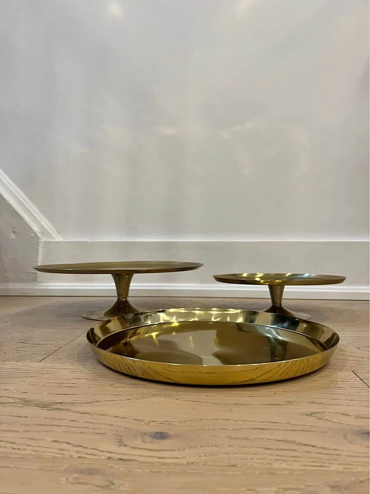 Gold Display Trays x3