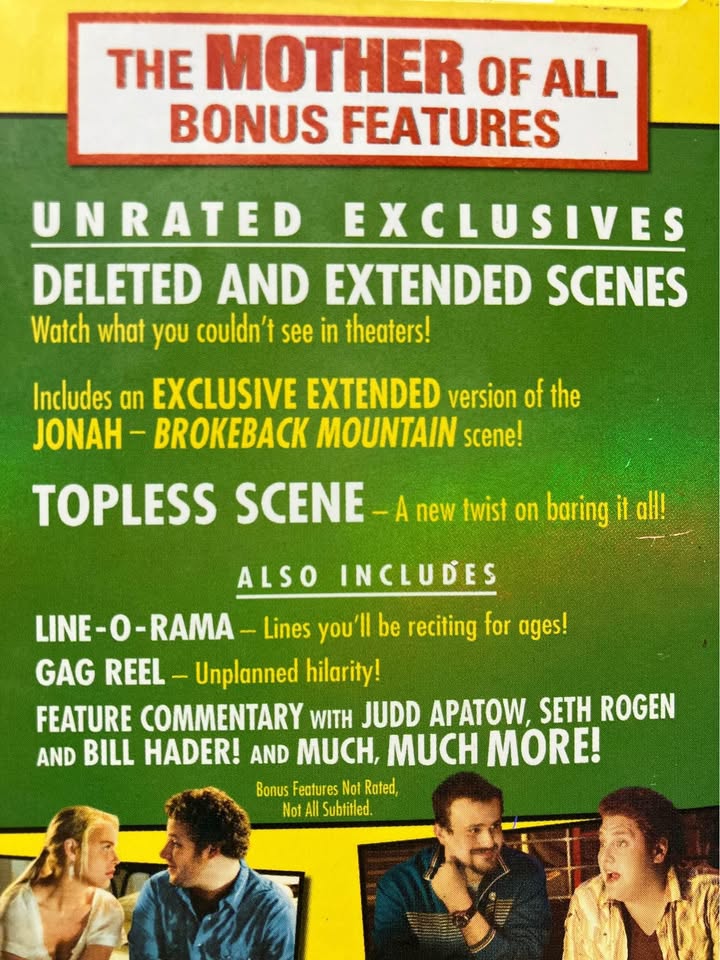 Knocked Up Unrated DVD With Extras - photo 5