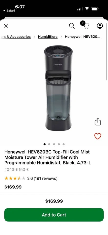 Honeywell humidifier - photo 2
