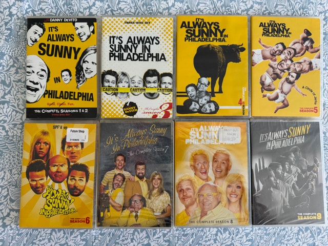 It's Always Sunny in Philadelphia Seasons 1-9 on DVD