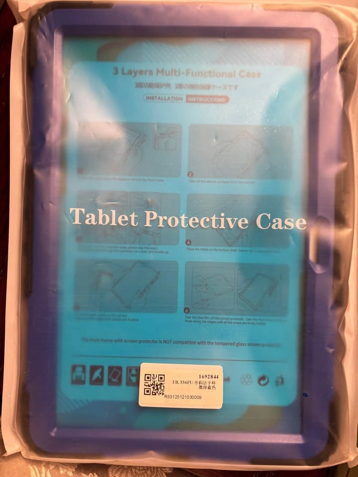 Hard Case for Lenovo Idea Tab 11 inch (Blue/Black with strap) - photo 5