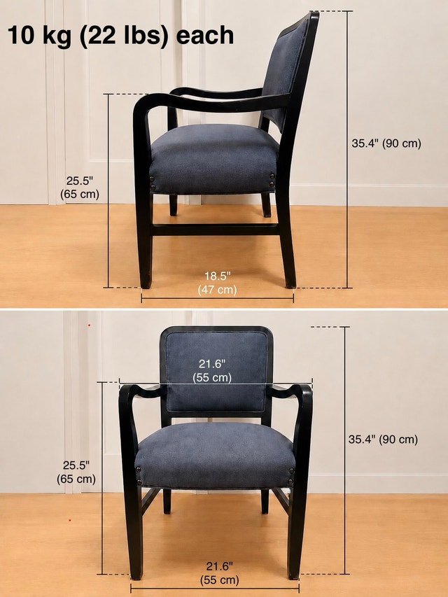 (Set of 2) Commercial Upholstered Guest/Accent Chairs - photo 2