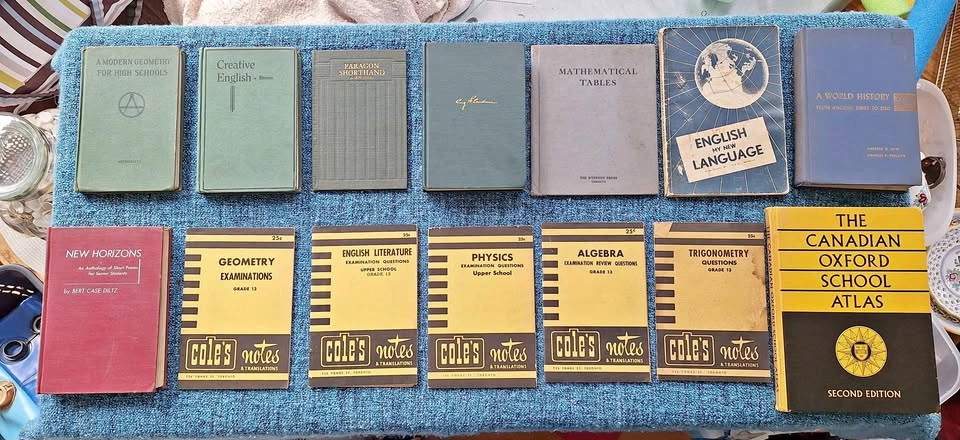 Vintage School Books