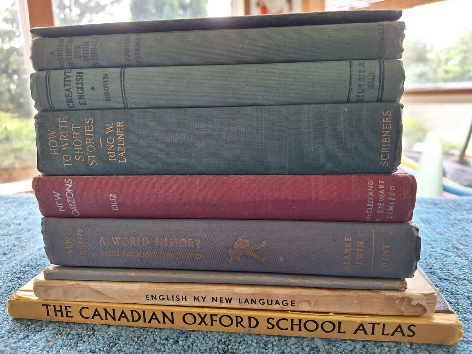 Vintage School Books - photo 5