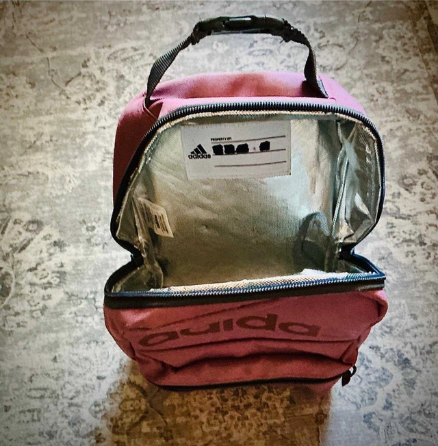 Adidas Backpack & Lunch Bag Set – Matching /PinkCoral - photo 2