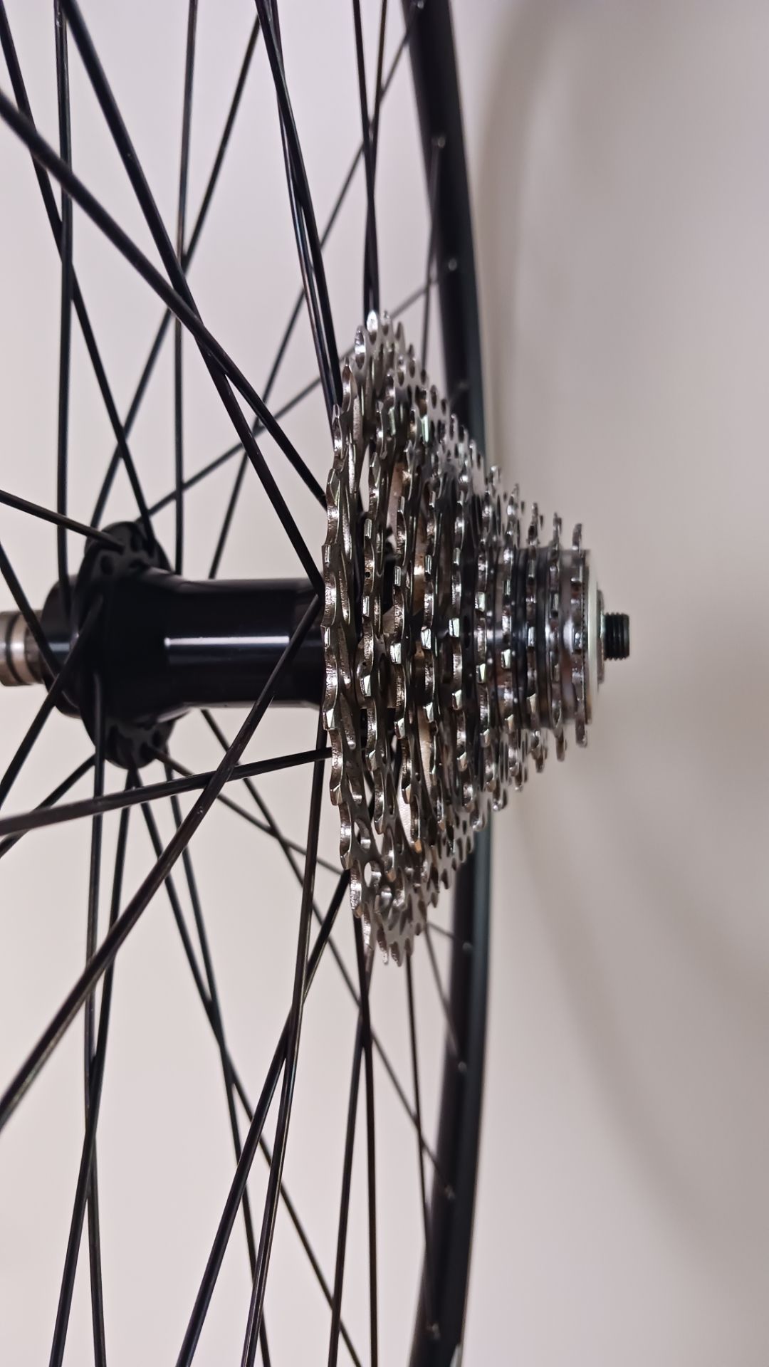 Rear bicycle wheel with 10 speed cassette - photo 2