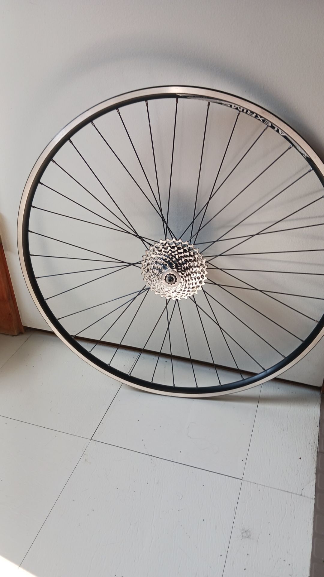 Rear bicycle wheel with 10 speed cassette - photo 3