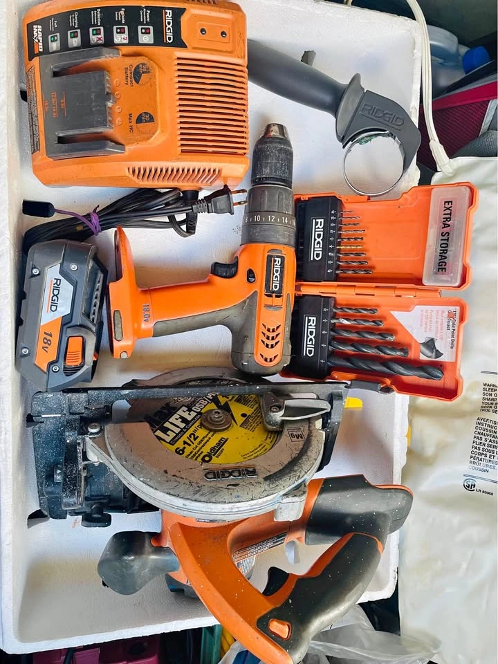 Ridgid tools