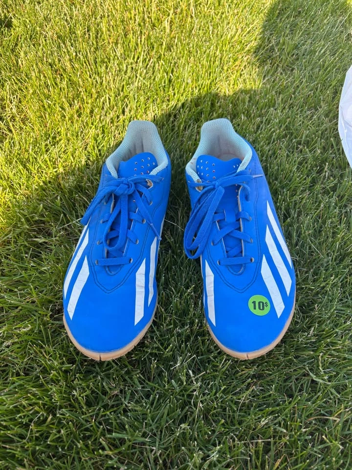 Kids Boys Adidas Crazyfast Indoor Soccer Shoes - Size 5.5 - photo 4