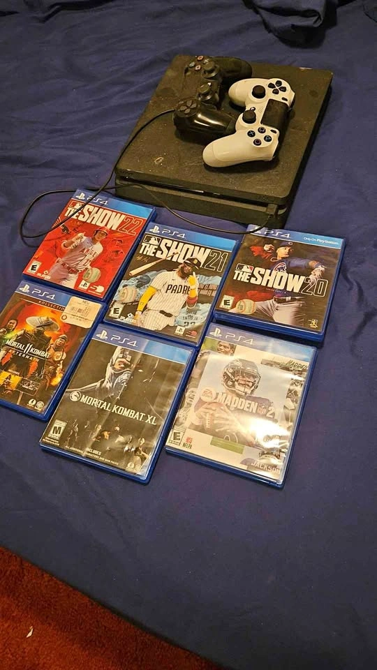 PS4, Controllers, and Game bundle