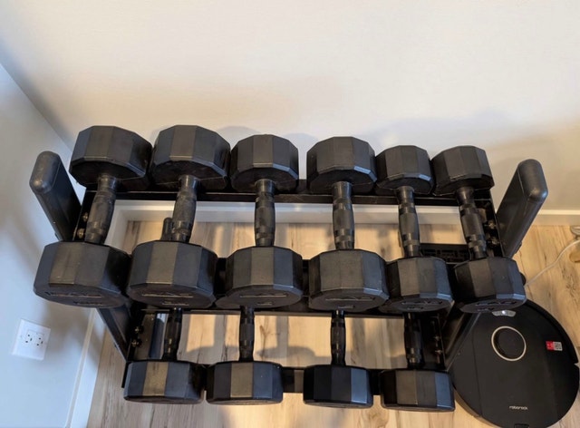 Cap dumbbell set with rack - photo 2