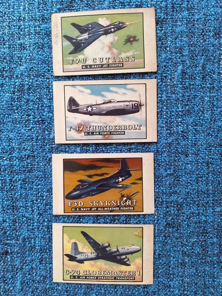 Vintage 1952 Topps Wings Trading Cards - Lot of 12 - photo 4