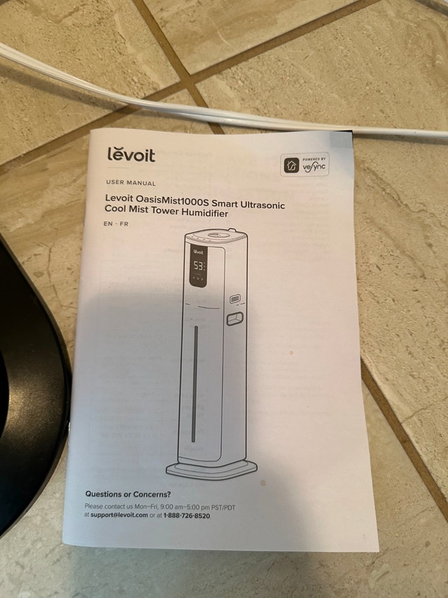 Levoit Humidifier - 10L Smart Cool Mist Humidifier - photo 3